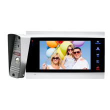 Popular 7 inch 4 wire video door phone for villa use with Night vision function